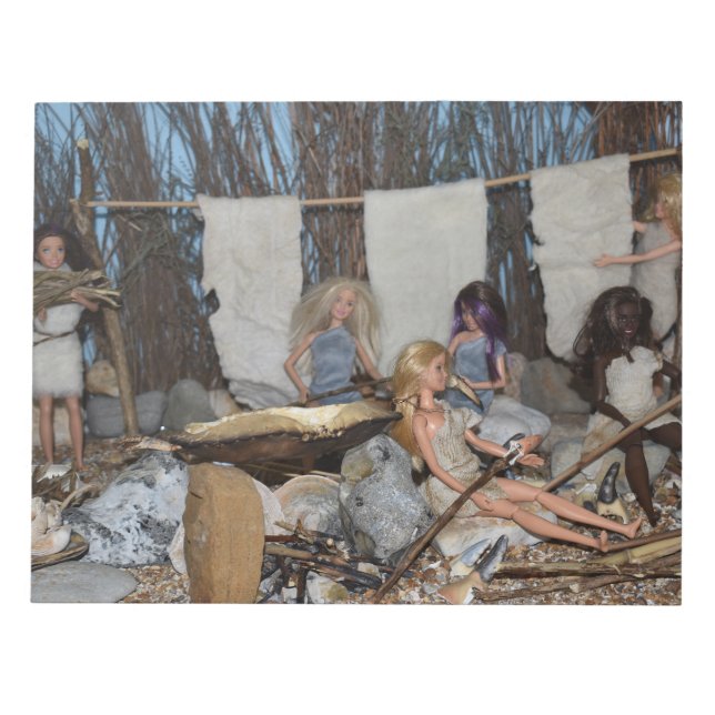Bloc De Notas Vida prehistórica. (Frente)