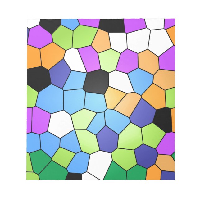 Bloc De Notas Vidrio manchado (Frente)