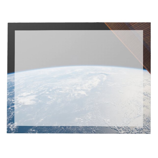 Bloc De Notas Vigas Sunglint En Las Aguas Del Océano Pacífico (Frente)