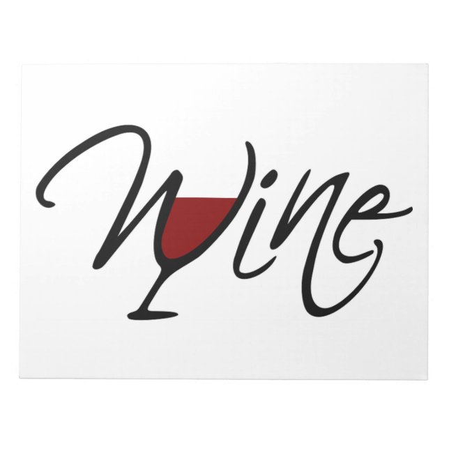BLOC DE NOTAS VINO (Frente)