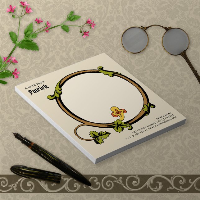 Bloc De Notas Vinos medievales acanthus casa/trabajo CC1109 Edit (Subido por el creador)