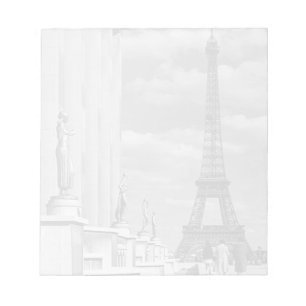 Bloc De Notas Vintage France Paris Torre Eiffel Palacio Chaillot
