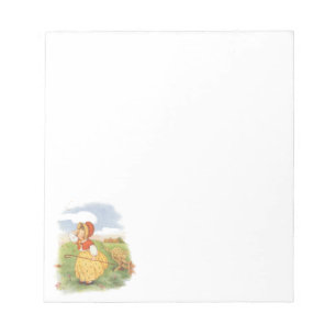 Bloc De Notas Vintage Little Bo Peep Rima Infantil de Mother Goo