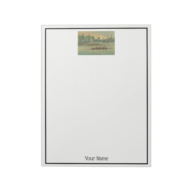 Bloc De Notas Vintage Rowers Race Race (Lado Izquierdo)