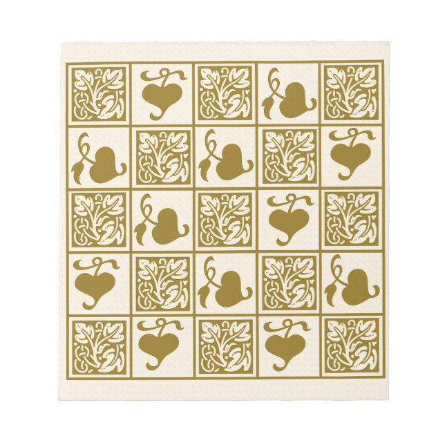 Bloc De Notas Vintage vine leaves (Frente)