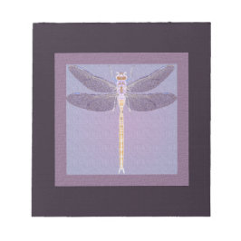 Bloc De Notas Violet Dragonfly