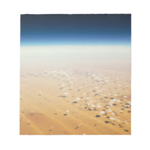Bloc De Notas Vista aérea de un desierto