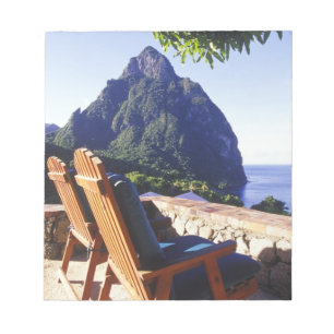 Bloc De Notas Vista de Gros Piton desde Stonefield Estate Villa