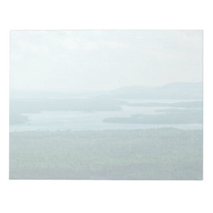 Bloc De Notas Vista de Lago y Montaña