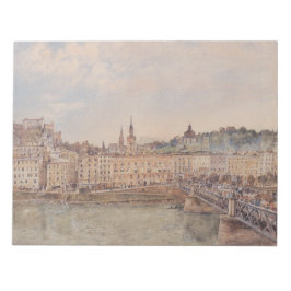 Bloc De Notas Vista de Salzburgo (por Rudolf von Alt)