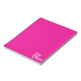 Bloc De Notas Viviendo el sueño como motivación Inspiradora