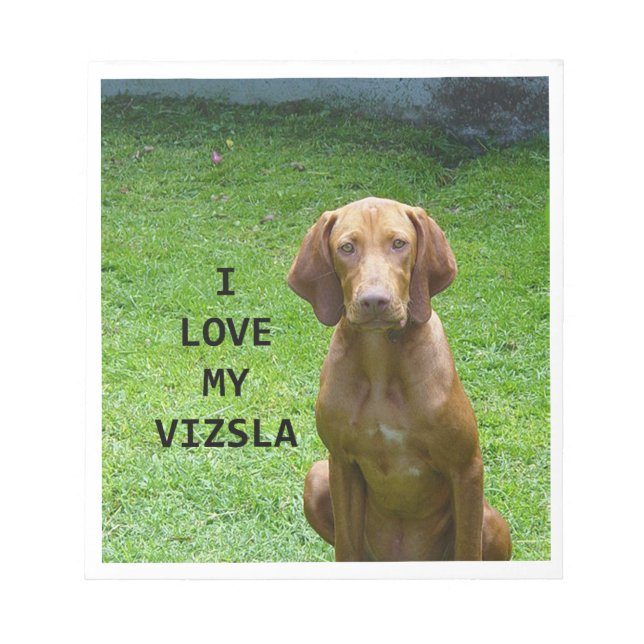 Bloc De Notas vizsla love w pic (Frente)