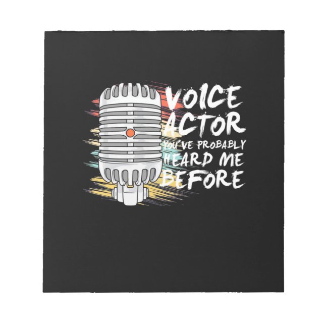 Bloc De Notas Voice Actor Before (Frente)