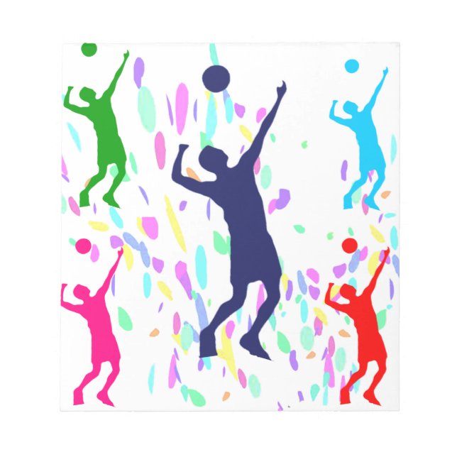 BLOC DE NOTAS VOLEIBOL (Frente)