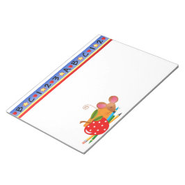 Bloc De Notas Volver al ratón escolar