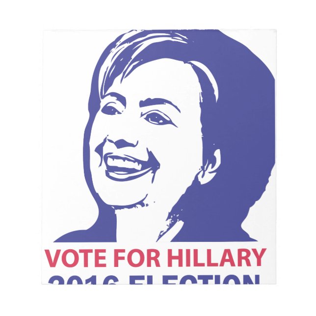 Bloc De Notas vote hillary clinton 2016 (Frente)