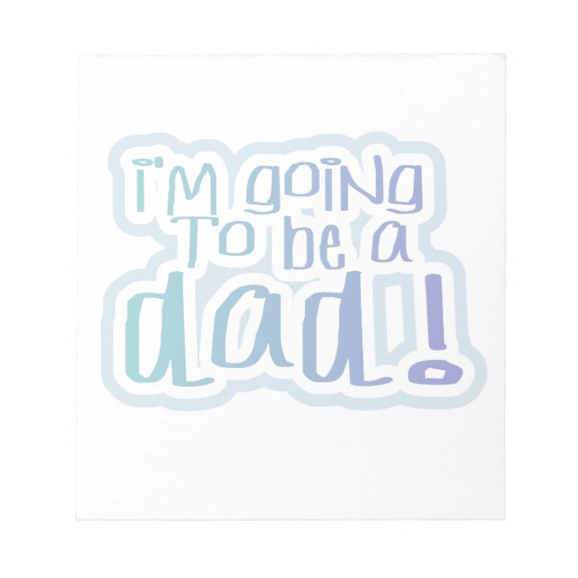 Bloc De Notas Voy a ser un regalo de papá (Frente)