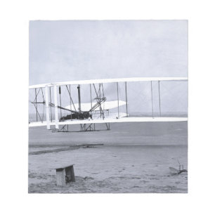 Bloc De Notas Vuelo del aeroplano de los hermanos de Wright