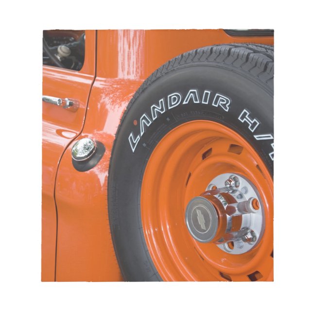 Bloc De Notas WA, Seattle, camioneta clásica. (Frente)