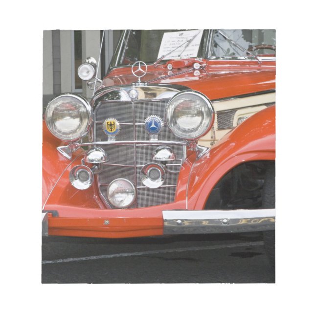 Bloc De Notas WA, Seattle, el automóvil alemán clásico. 2 (Frente)