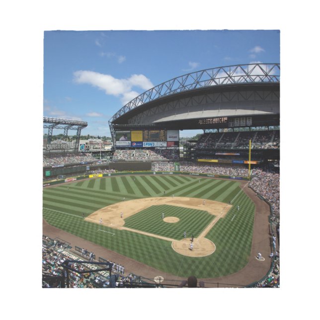 Bloc De Notas WA, Seattle, Safeco Field, béisbol Mariners (Frente)