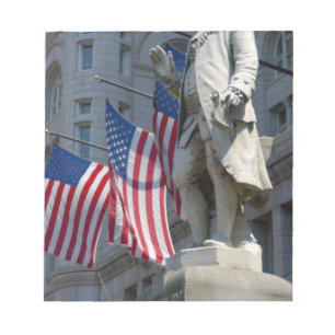 Bloc De Notas Washington, DC, estatua de Benjamin Franklin