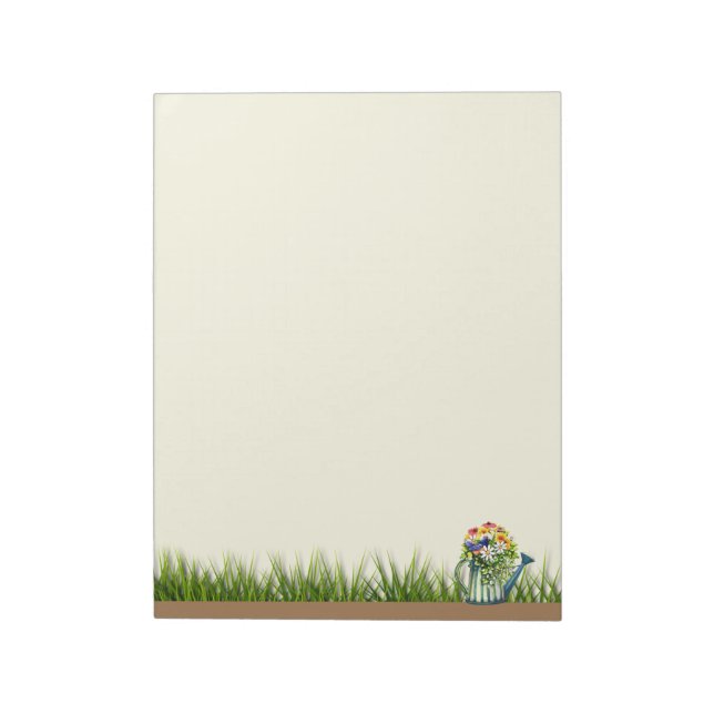 Bloc De Notas Water Can con flores silvestres (Lado Izquierdo)