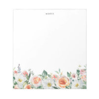 Watercolor Garden Rosas Garland Personalizado