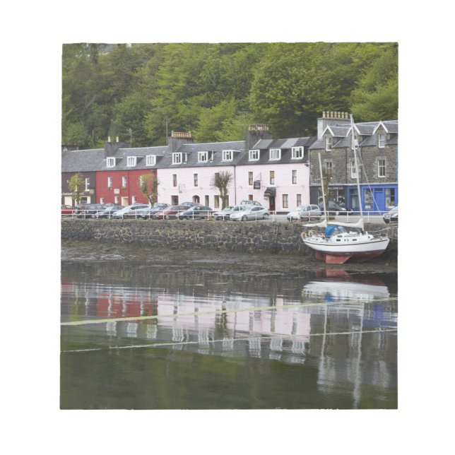 Bloc De Notas Waterfront, Tobermory, Isla de Mull, Escocia, 2 (Frente)