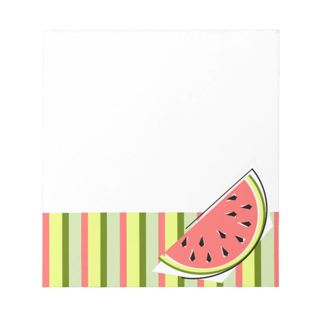 Bloc De Notas Watermelon Slice Stripe Classic (Frente)