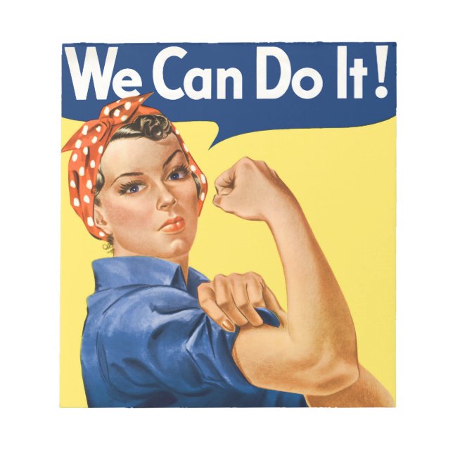 Bloc De Notas We Can Do It! Rosie the Riveter  (Frente)