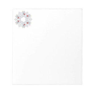 Bloc De Notas Westie Ángel Copo de Nieve