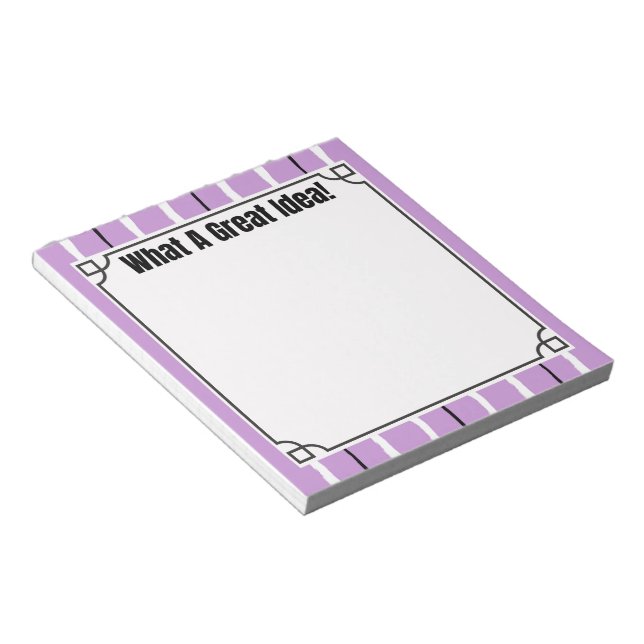 Bloc De Notas What a Great Idea! (Lado Derecho)