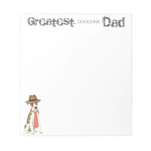 Bloc De Notas Whippet Dad