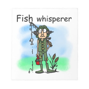 Bloc De Notas Whisperer de los pescados