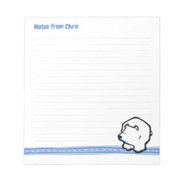 Bloc De Notas Wildlife Polar Bear Note