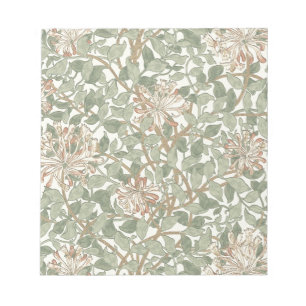 Bloc De Notas William Morris Honeysuckle Flower Wallpaper