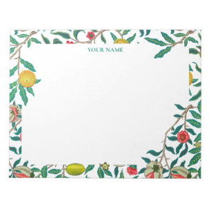 Bloc De Notas William Morris Pomegranate White