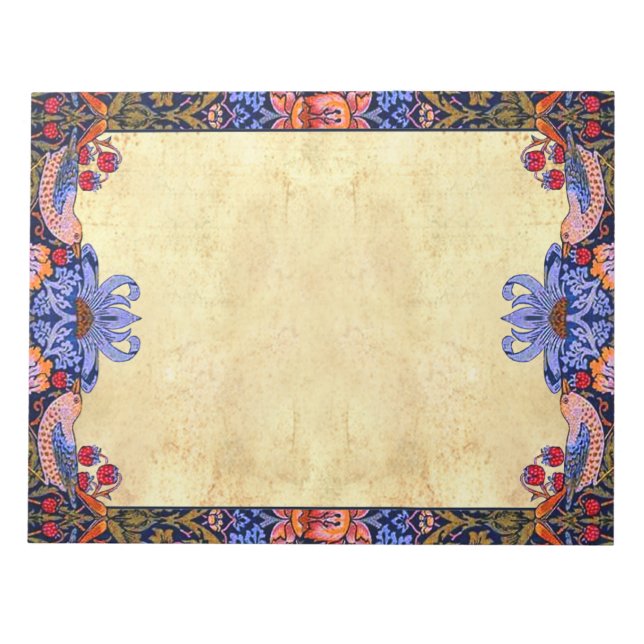 Bloc De Notas William Morris Pre-Raphaelite 11X8.5 en Notepad (Frente)