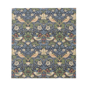 Bloc De Notas William Morris Strawberry Thief