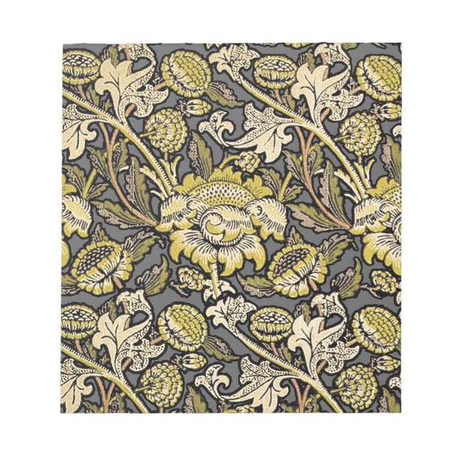 Bloc De Notas William Morris Wey Floral Wallpaper (Frente)