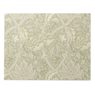 Bloc De Notas William Morris Windrush floral clásico