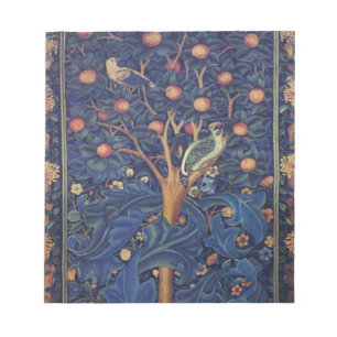 Bloc De Notas William Morris Woodpecker Tapestry Arts & Crafts