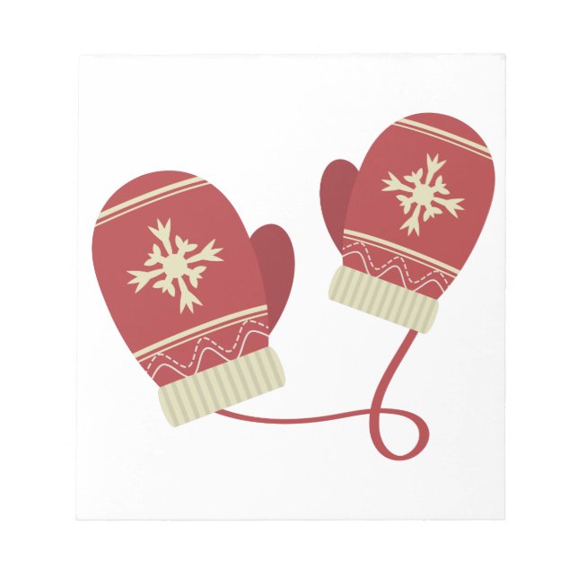 Bloc De Notas Winter Mittens (Frente)