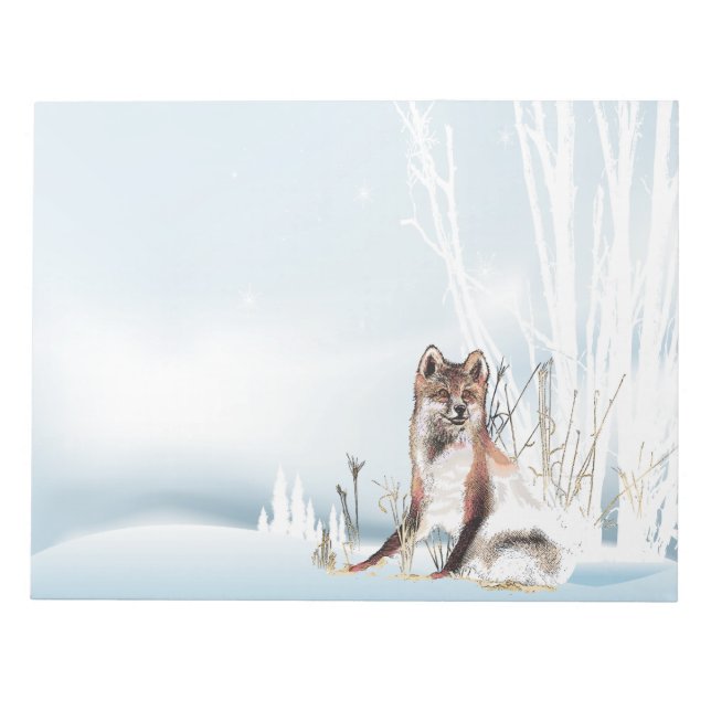 Bloc De Notas Winter Wolf (Frente)