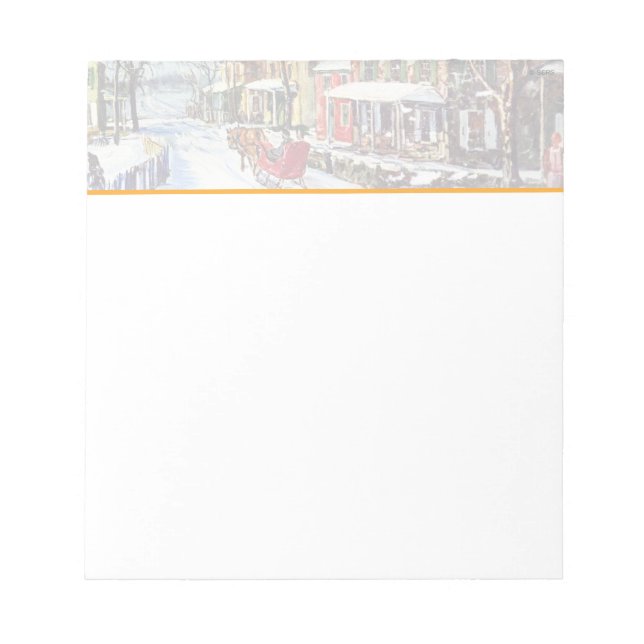 Bloc De Notas Winter Wonderland (Frente)