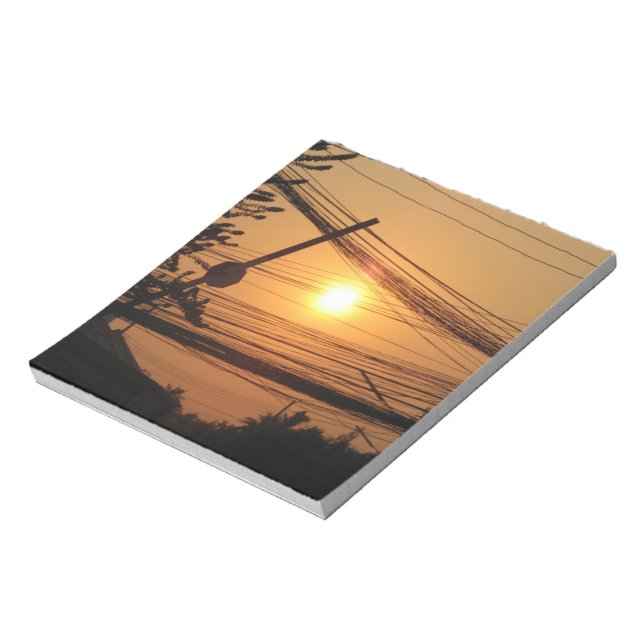 Bloc De Notas Wired Sunset ... Krung Thep, Thailand (Lado Izquierdo)