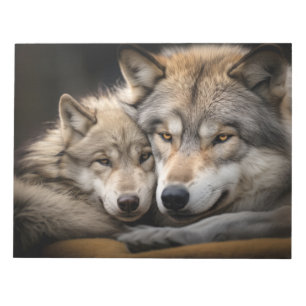 Bloc De Notas Wolf Animal Wild Beauty Freedom Wilderness Love