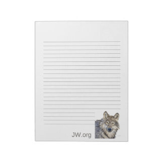 Bloc De Notas Wolf Stationary JW