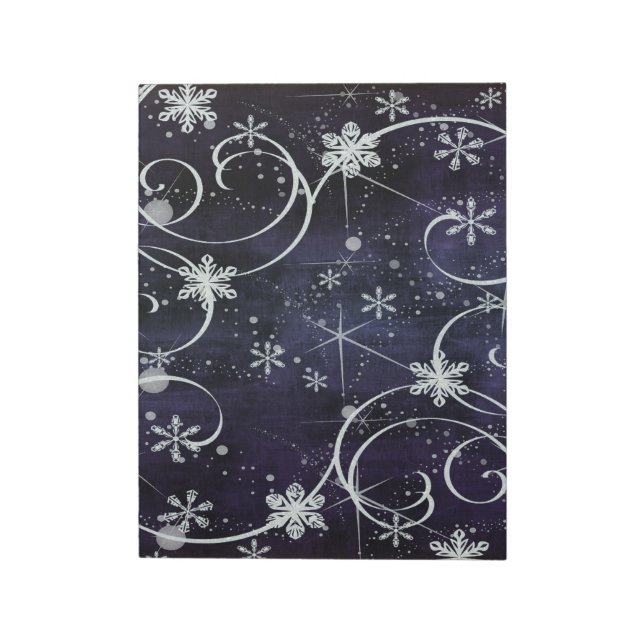 Bloc De Notas Wonderland Winter Scrapbooking Pad de papel (Lado Izquierdo)